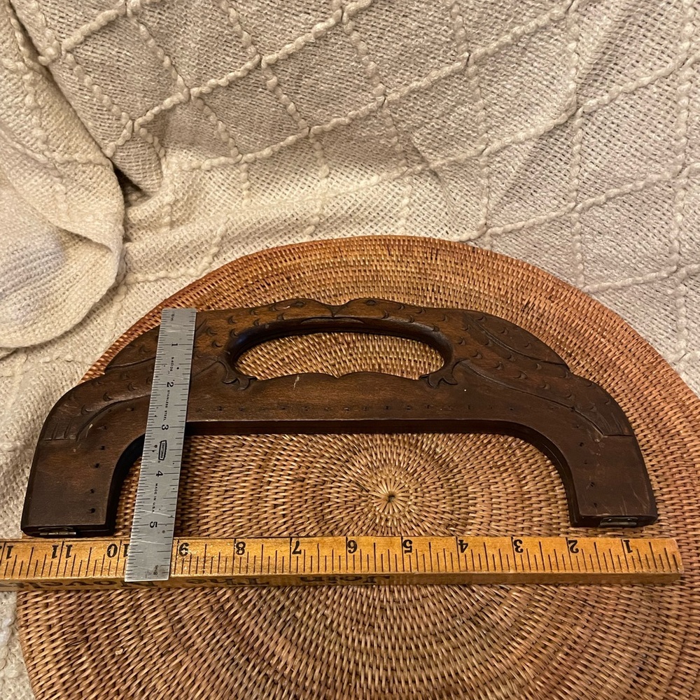 Vintage wooden handles for crafting